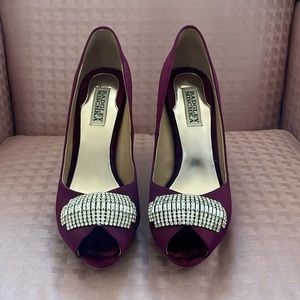 Badgley Mischka Julia Satin Heels